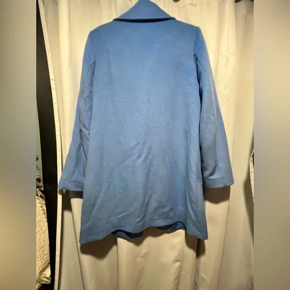 Sam Edelman Blue Wool  Pea Coat - Picture 10 of 10